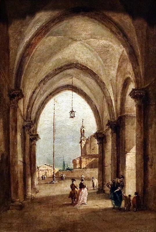 Portico del Palazzo Ducale - Calouste Gulbenkian Museum